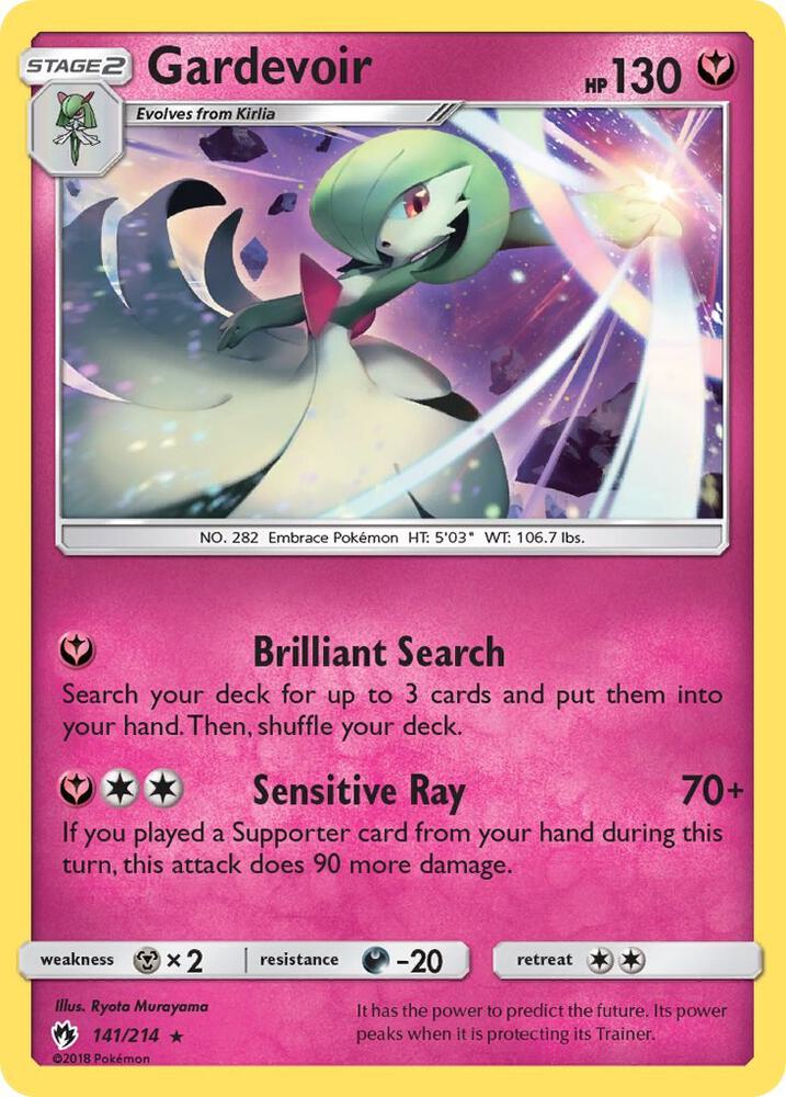 Pokemon Gardevoir 141/214 Lost Thunder