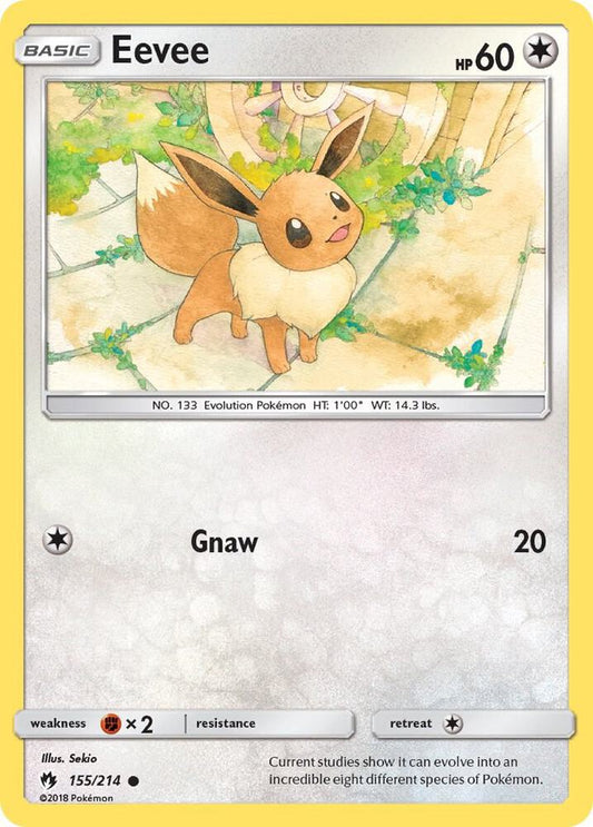 Pokemon Eevee 155/214 Lost Thunder