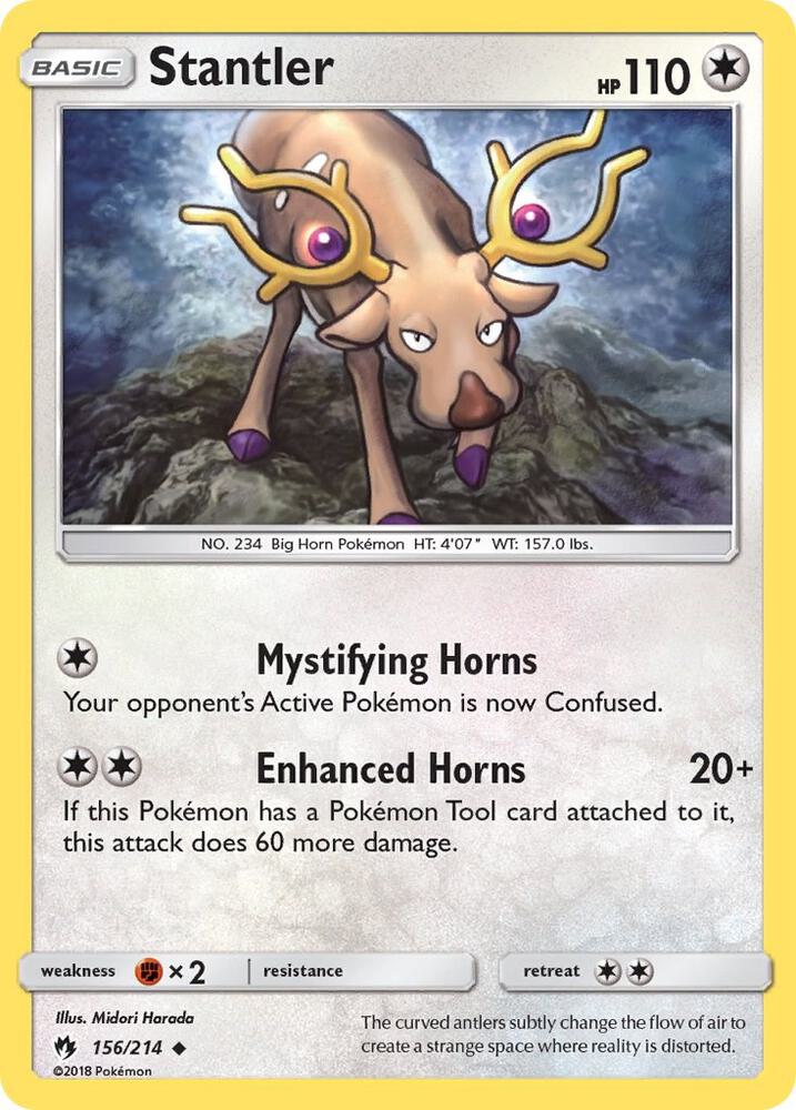 Pokemon Stantler 156/214 Lost Thunder