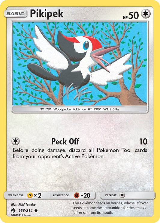 Pokemon Pikipek 163/214 Lost Thunder