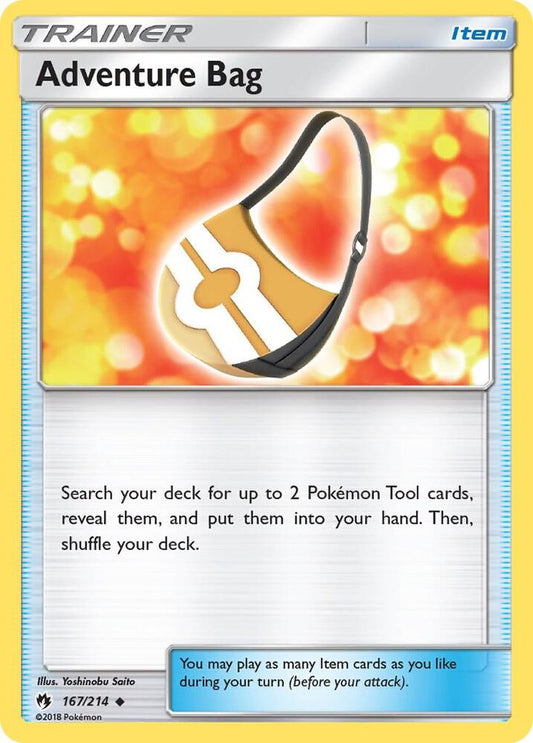 Pokemon Adventure Bag 167/214 Lost Thunder