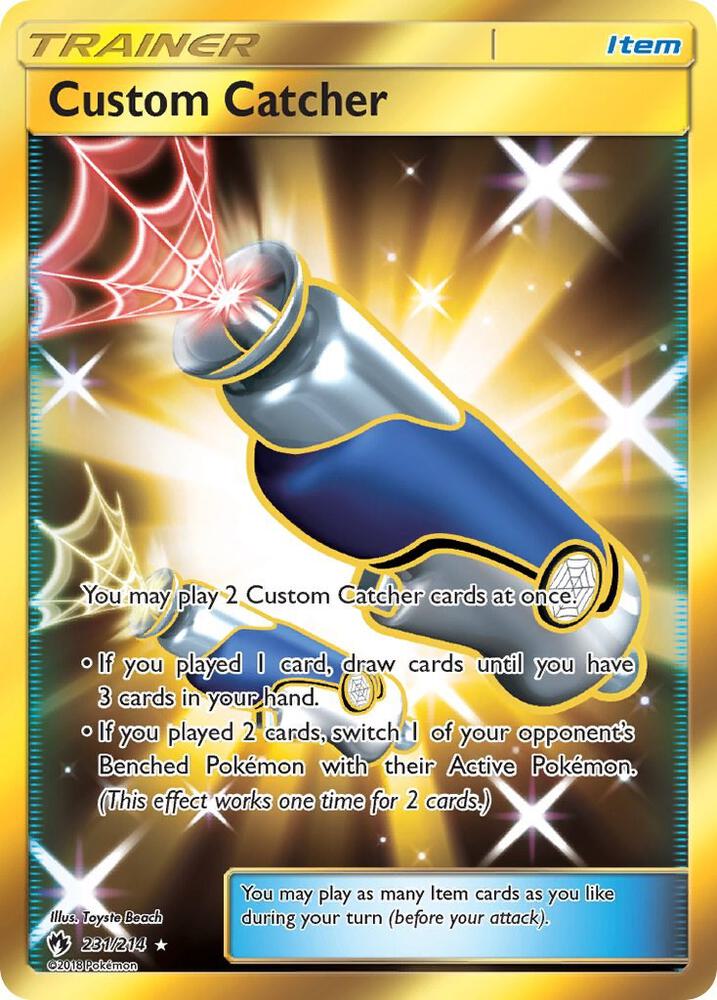 Pokemon Custom Catcher 231/214 Lost Thunder