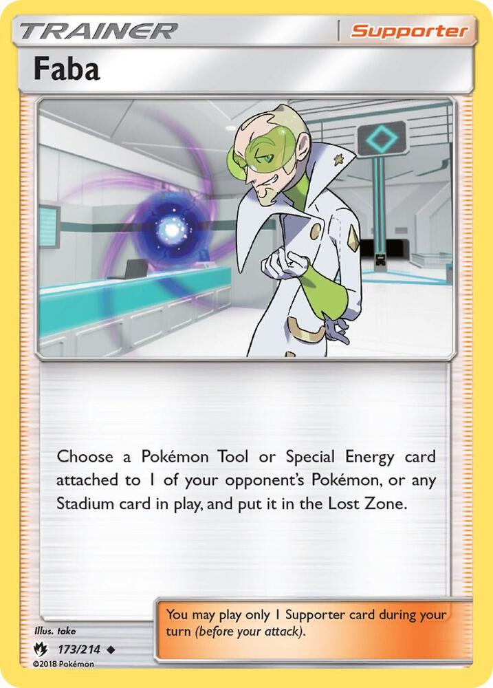 Pokemon Faba 173/214 Lost Thunder
