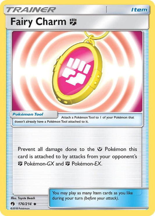 Pokemon Fairy Charm Fighting 176/214 Lost Thunder
