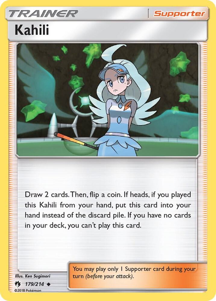 Pokemon Kahili 179/214 Lost Thunder