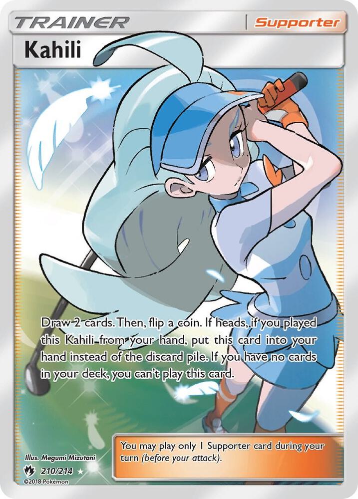 Pokemon Kahili 210/214 Lost Thunder