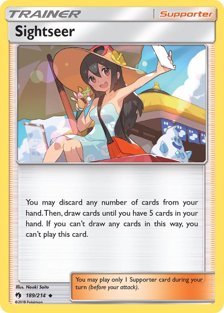 Pokemon Sightseer 189/214 Lost Thunder