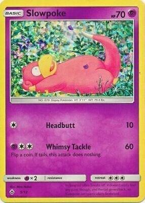 Pokemon Slowpoke 5/12 McDonald's Collection 2018