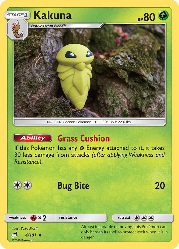 Pokemon Kakuna 4/181 Team Up