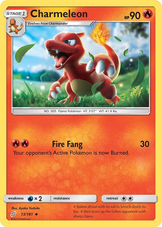Pokemon Charmeleon 13/181 Team Up