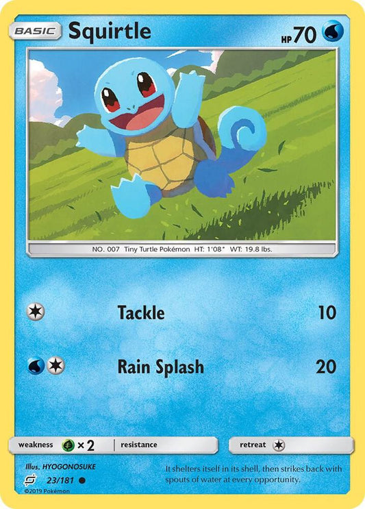 Pokemon Squirtle 23/181 Team Up