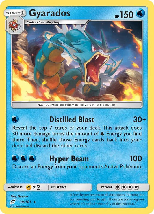 Pokemon Gyarados 30/181 Team Up