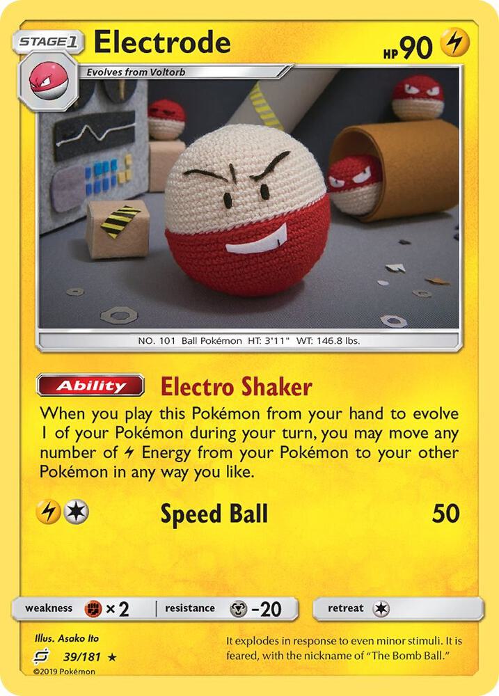 Pokemon Electrode 39/181 Team Up