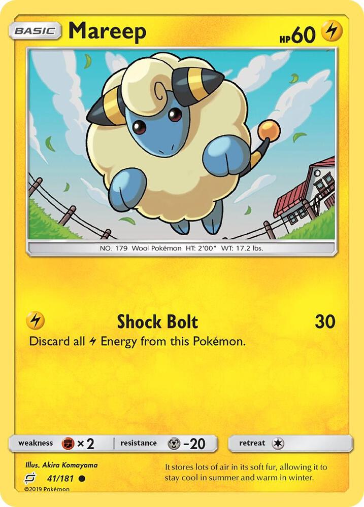 Pokemon Mareep 41/181 Team Up