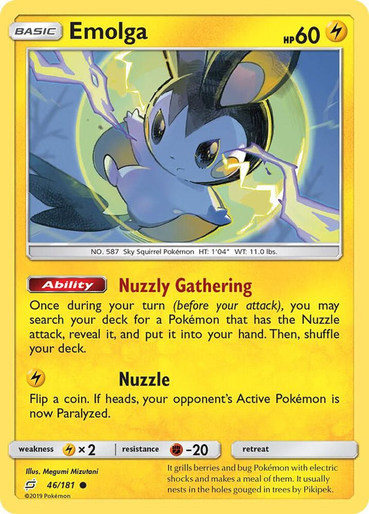 Pokemon Emolga 46/181 Team Up