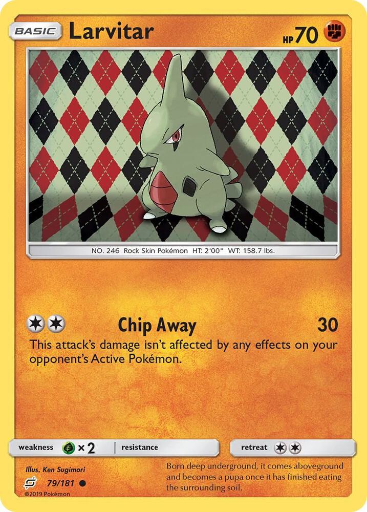 Pokemon Larvitar 79/181 Team Up