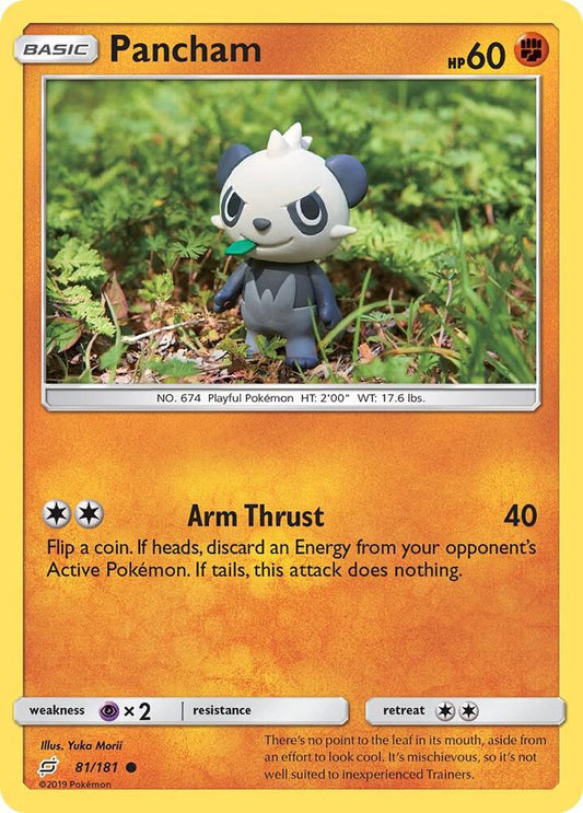 Pokemon Pancham 81/181 Team Up