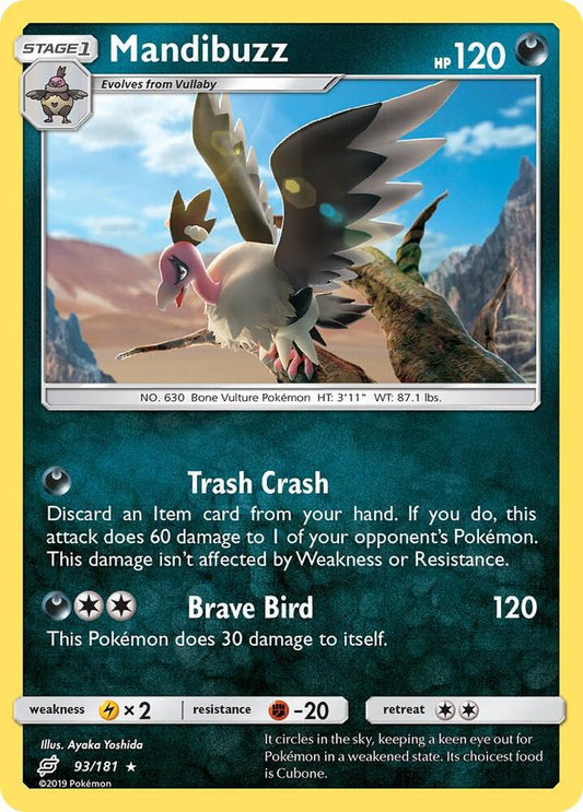 Pokemon Mandibuzz 93/181 Team Up