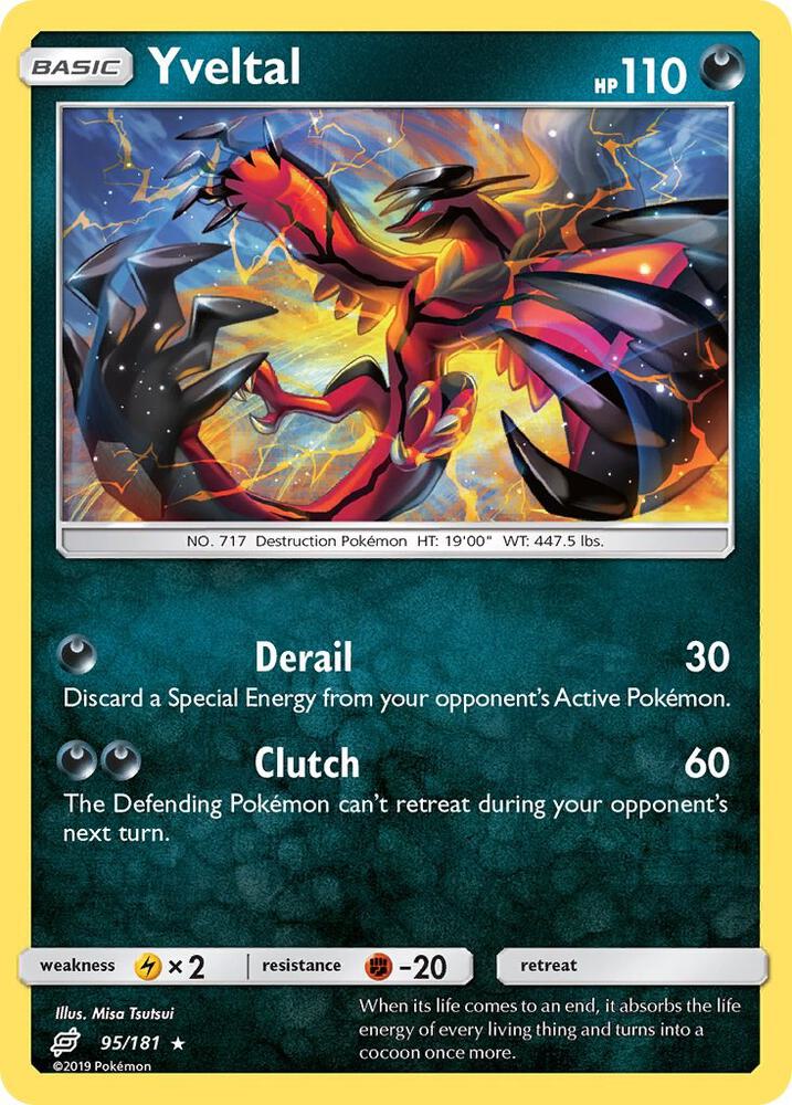 Pokemon Yveltal 95/181 Team Up
