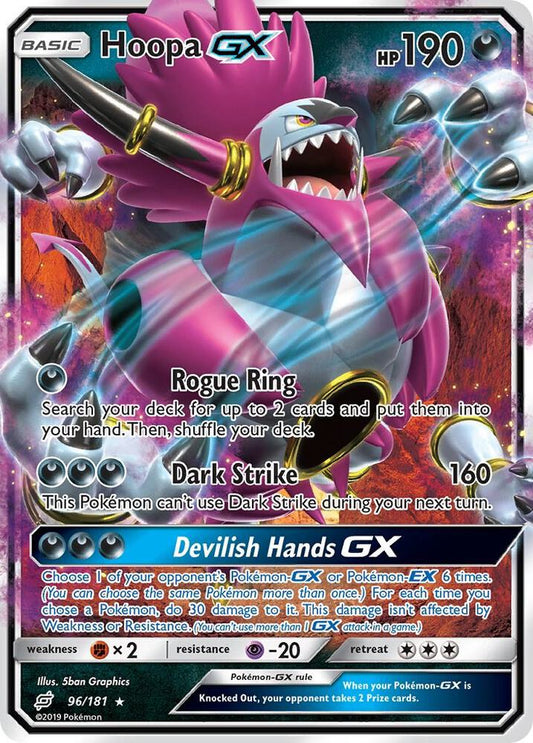 Pokemon Hoopa GX 96/181 Team Up