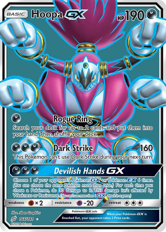 Pokemon Hoopa GX 166/181 Team Up