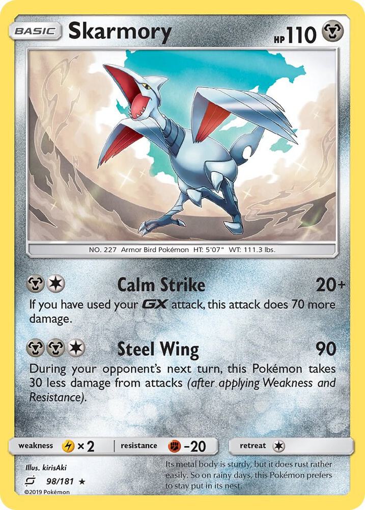 Pokemon Skarmory 98/181 Team Up