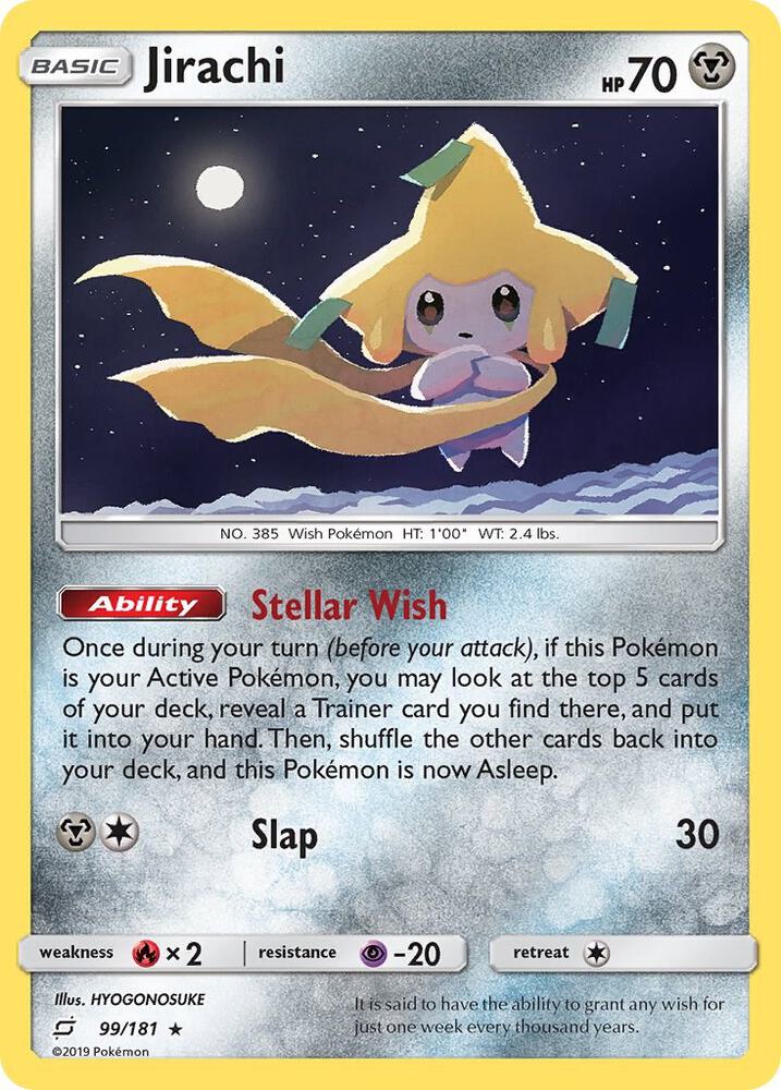 Pokemon Jirachi 99/181 Team Up