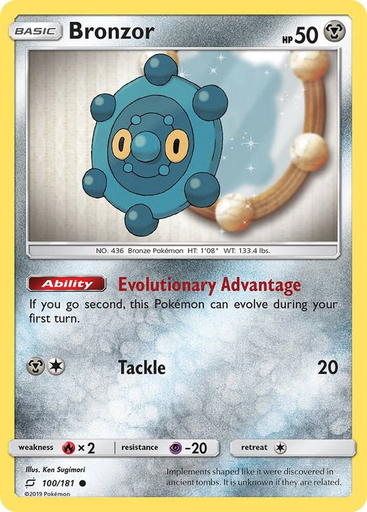 Pokemon Bronzor 100/181 Team Up