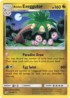 Pokemon Alolan Exeggutor 115/181 Team Up