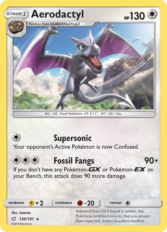 Pokemon Aerodactyl 130/181 Team Up