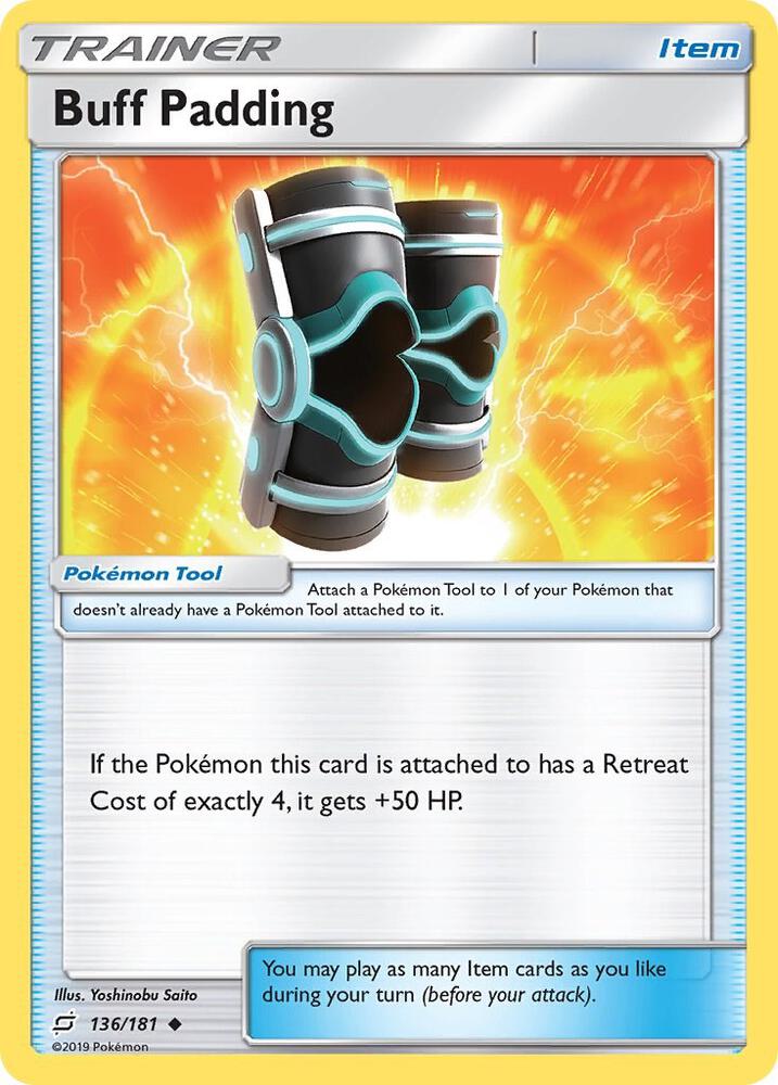 Pokemon Buff Padding 136/181 Team Up