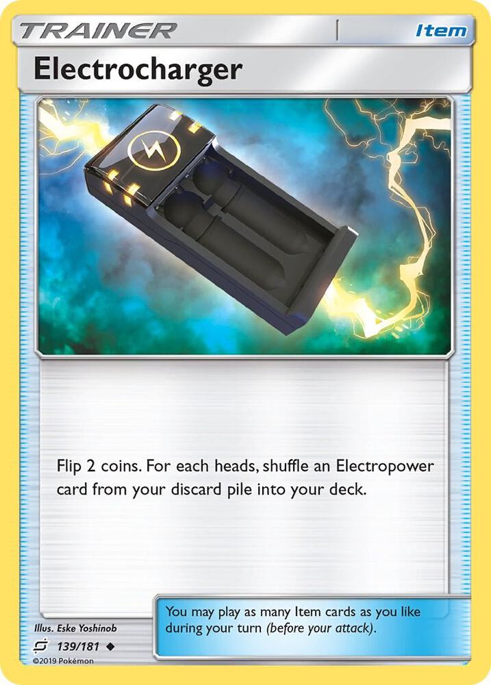 Pokemon Electrocharger 139/181 Team Up