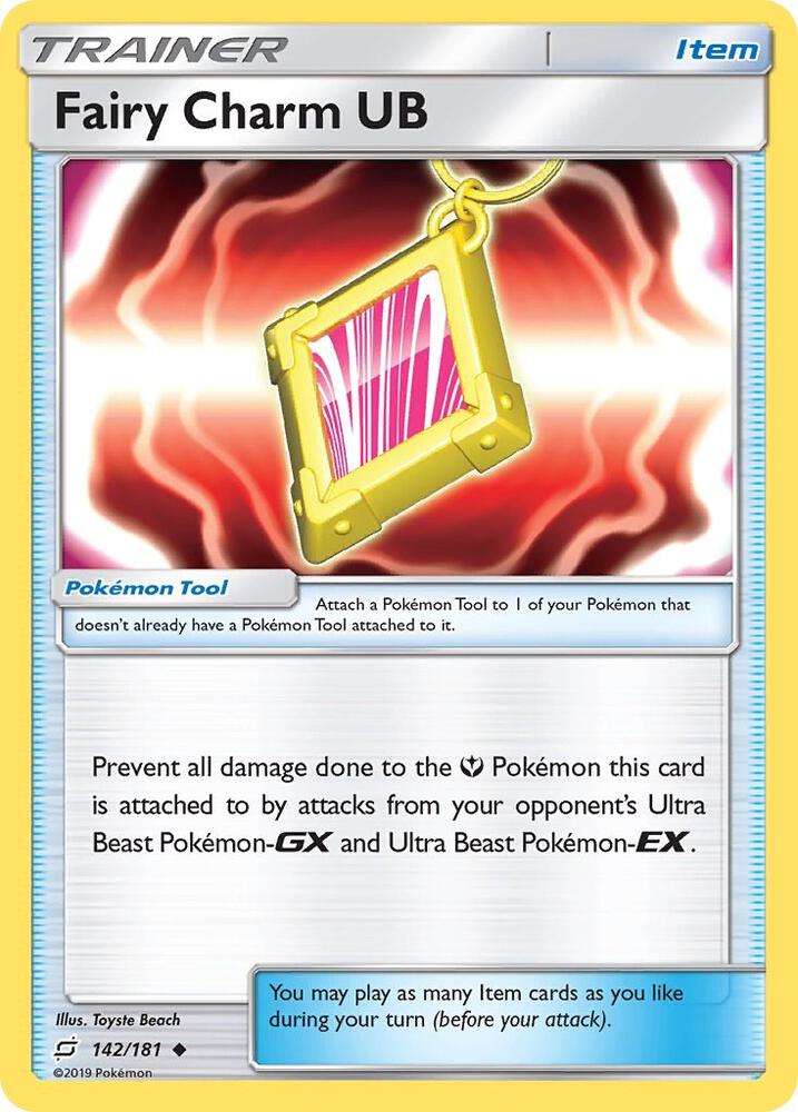 Pokemon Fairy Charm UB 142/181 Team Up