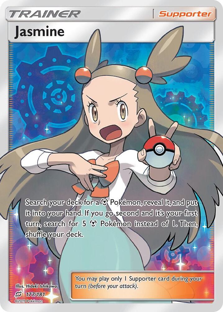 Pokemon Jasmine 177/181 Team Up