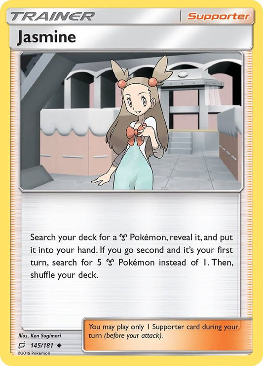 Pokemon Jasmine 145/181 Team Up