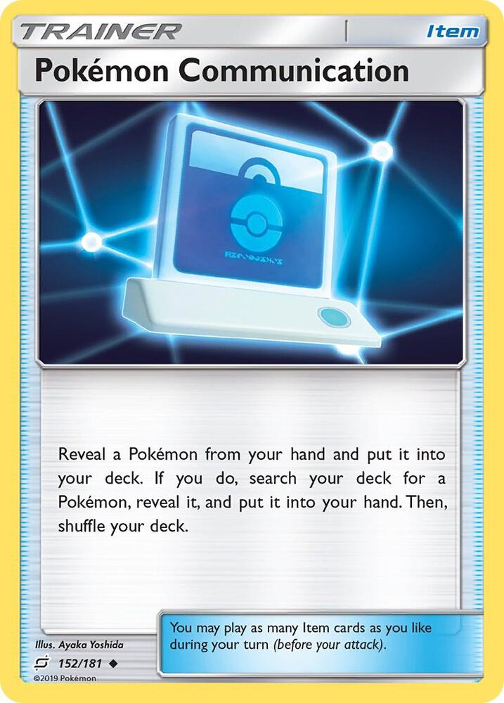 Pokemon Pokémon Communication 152/181 Team Up