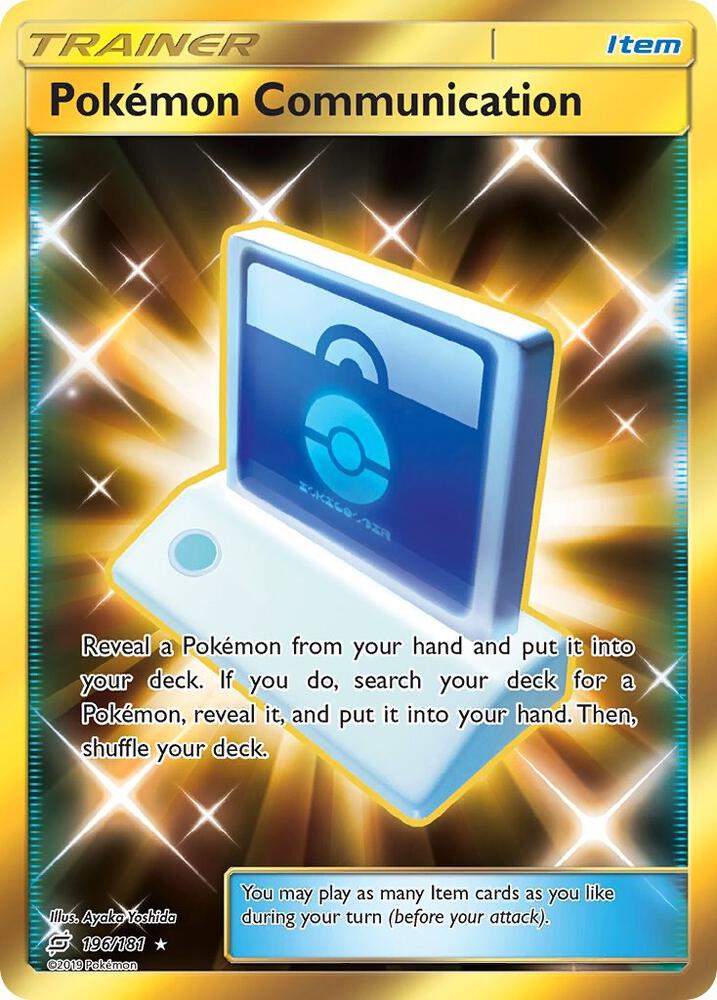 Pokemon Pokémon Communication 196/181 Team Up