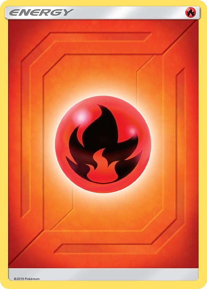 Pokemon Fire Energy Team Up