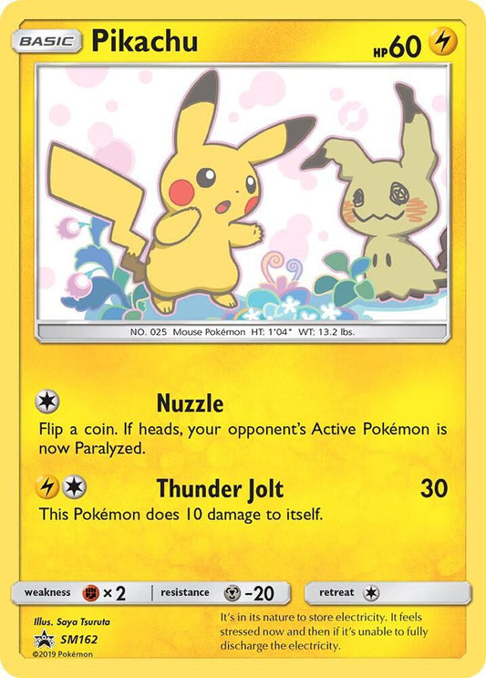 Pokemon Pikachu SM162 SM Black Star Promos