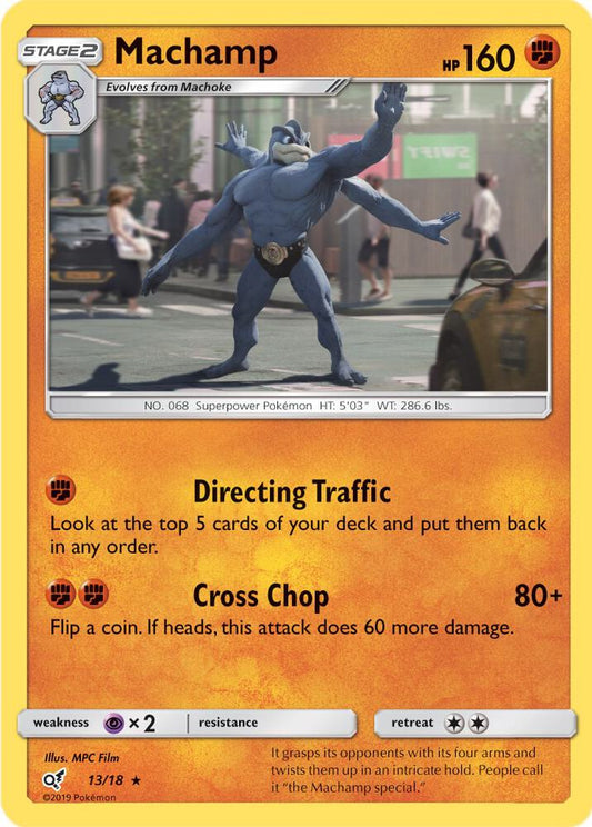 Pokemon Machamp 13/18 Detective Pikachu