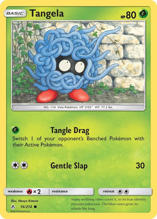 Pokemon Tangela 16/214 Unbroken Bonds