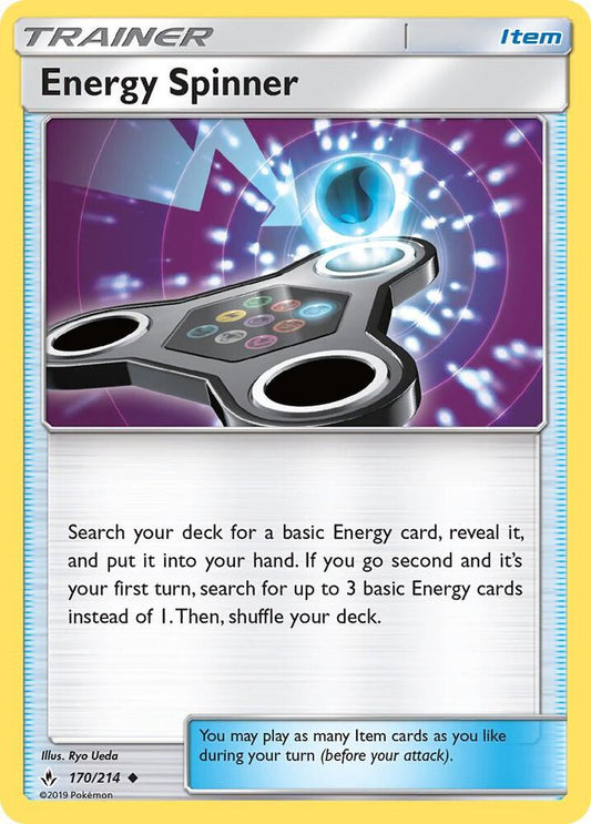 Pokemon Energy Spinner 170/214 Unbroken Bonds