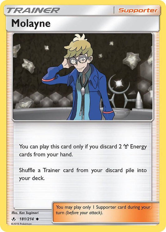 Pokemon Molayne 181/214 Unbroken Bonds