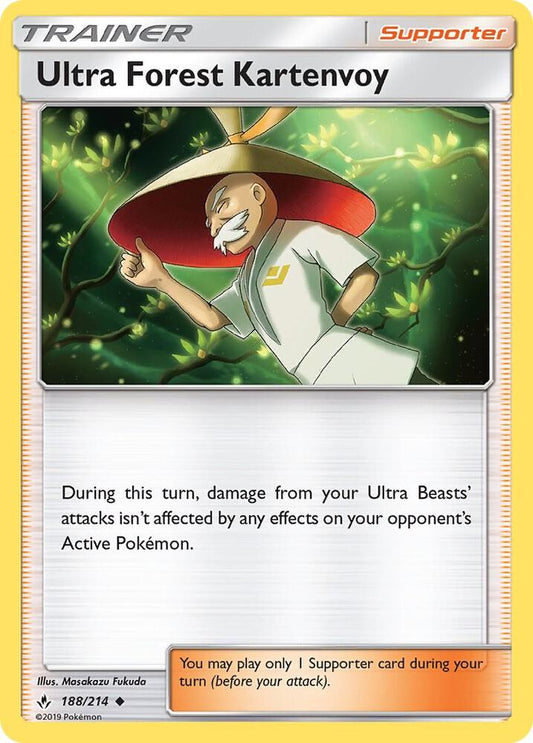 Pokemon Ultra Forest Kartenvoy 188/214 Unbroken Bonds