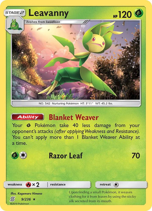 Pokemon Leavanny 9/236 Unified Minds