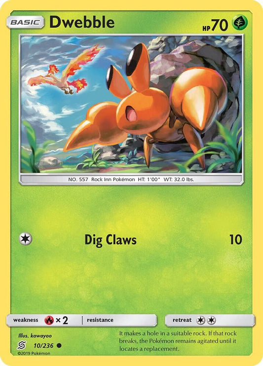 Pokemon Dwebble 10/236 Unified Minds
