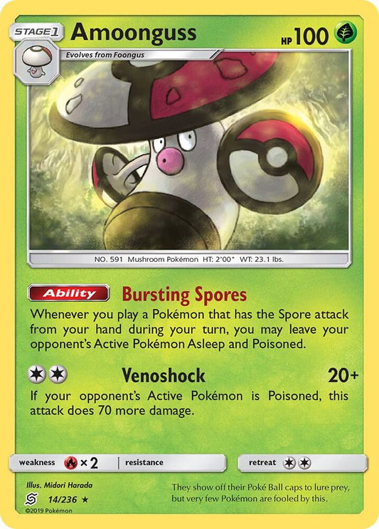Pokemon Amoongus 14/236 Unified Minds