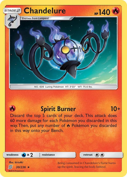 Pokemon Chandelure 30/236 Unified Minds