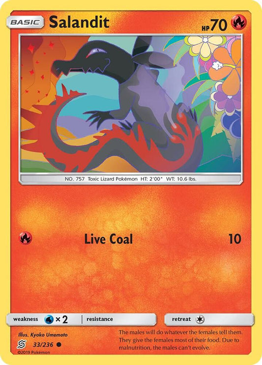 Pokemon Salandit 33/236 Unified Minds