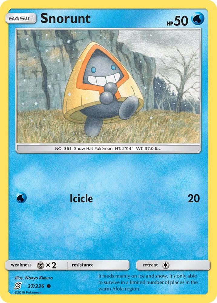 Pokemon Snorunt 37/236 Unified Minds